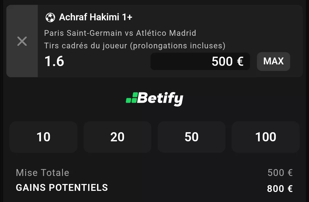 betify paris sportif 29