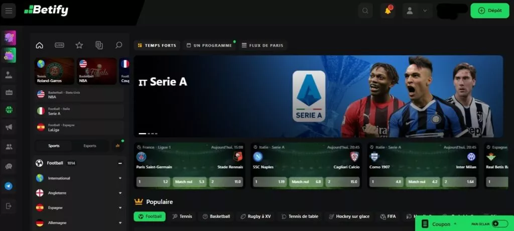 betify paris sportif 29